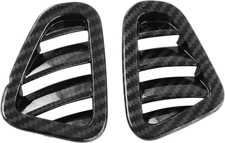 Tlily - Auto Carbon Fiber abs Zentrale Steuerung Dashboard Seite Air Outlet Rahmen Trim für Mercedes Benz C-Klasse W206 ...