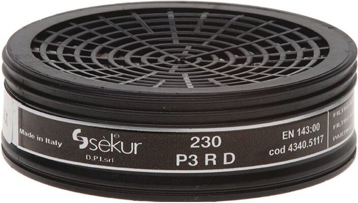 EKASTU 422275 Partikelfilter 230 EN 143 P3 f. Polimask 230/GAMMA/Silikone