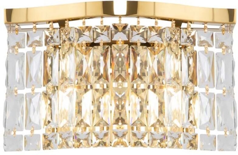 Deckenlampe Deckenleuchte Wohnzimmerlampe Esszimmerleuchte Metall Kristalle E14