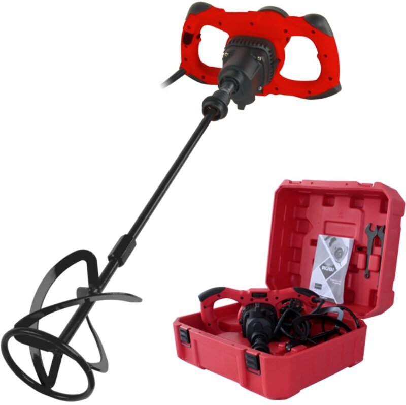 Rubi - Elektrische Mischmaschine mix-16 Ergomax mit Koffer - 1600 w - 230V 50/60Hz 24998