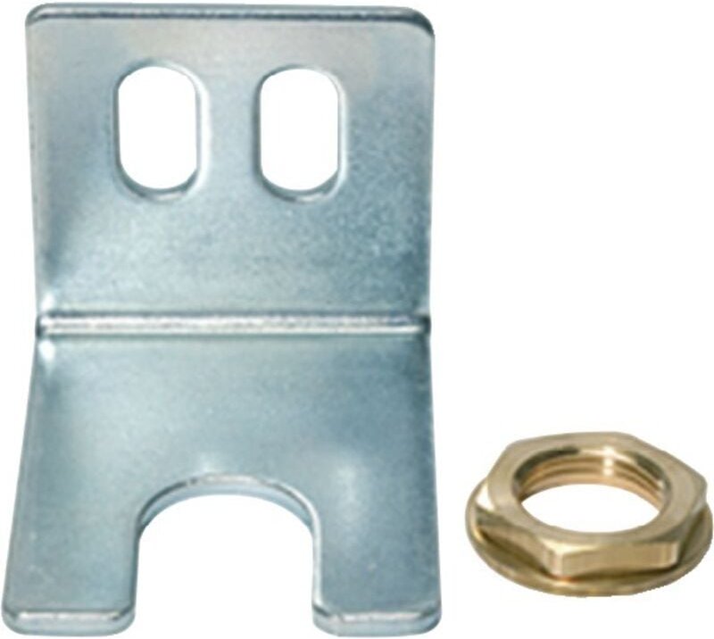 Haltewinkel mit Mutter und Scheibe - Riegler