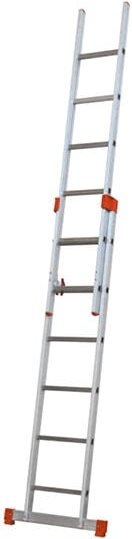 Leiter fürs Treppenhaus 2x6 Sprossen - Zu erreichende Höhe 3.05m - G200-060