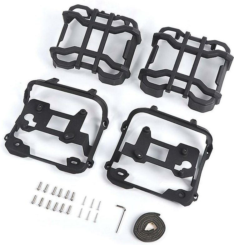 Auto Led Rücklicht Abdeckung Guards Schutz Zubehör Für Wrangler Jl 2018 2019 2020 2021 2022 Schwarz