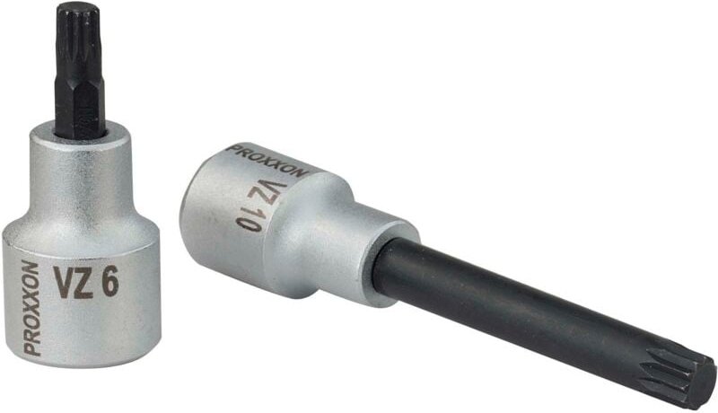 Proxxon - 1/2'- Vielzahn-Einsatz vz 14, 55 mm lang - 23327