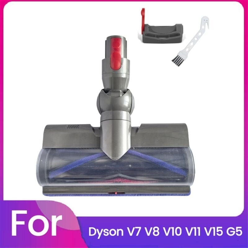 Elektrischer Bodenbürstenkopf-Staubsaugeraufsatz mit LED-Staublichtern