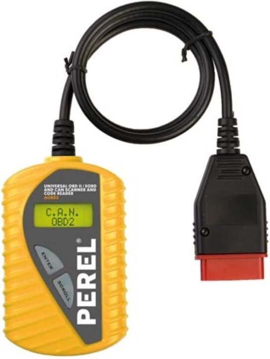 Perel Diagnosegerät obd2 OBD II EOBD CAN, Kfz Auslesegerät, Auto Lesegerät alle Fahrzeuge, Fehlerauslesegerät, Fehlercod...