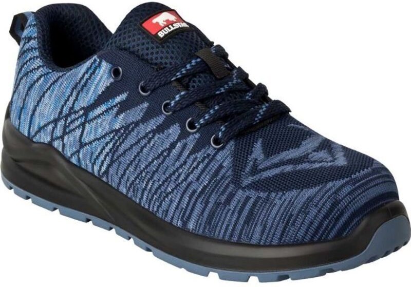 Bullstar - Sicherheitsschuh worxtar S1P, taubenblau/marine, Gr.40, Unisex