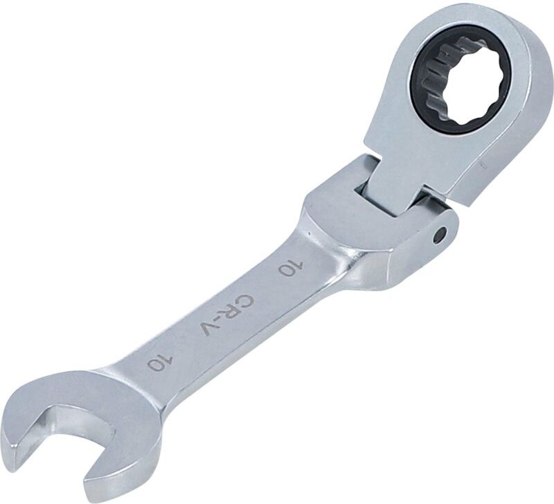 Ratschenring-Maulschlüssel kurz abwinkelbar sw 10 mm