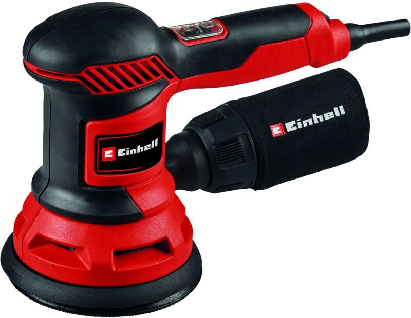 Einhell - Exzenterschleifer tc-rs 425 e (425 w, Schleifteller ø 125 mm, max. Schwingzahl 26.000 min-1, Schwingkreis 2,5 ...