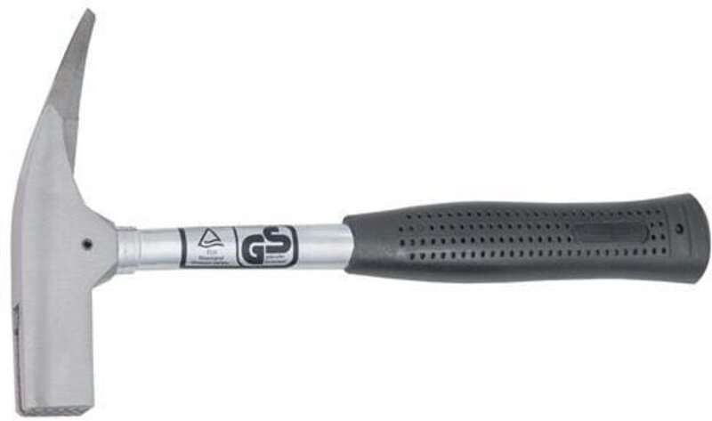 Latthammer Kopfgewicht 600 g ohne Magnet geraut Stahlrohr poliert