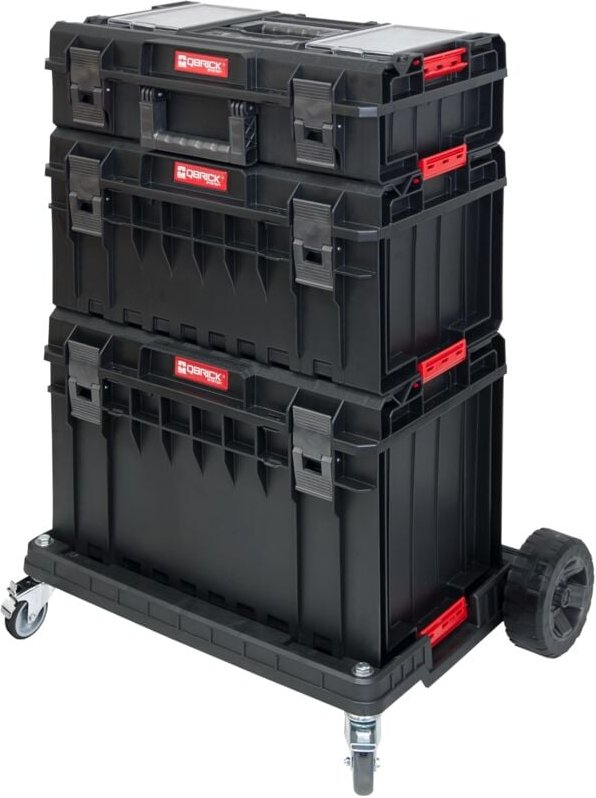 One Werkzeugwagen 4 in 1 Set 200 2.0 Profi + 350 2.0 Profi + 450 2.0 Profi Werkzeugkoffer + Transport Platform - Qbrick ...