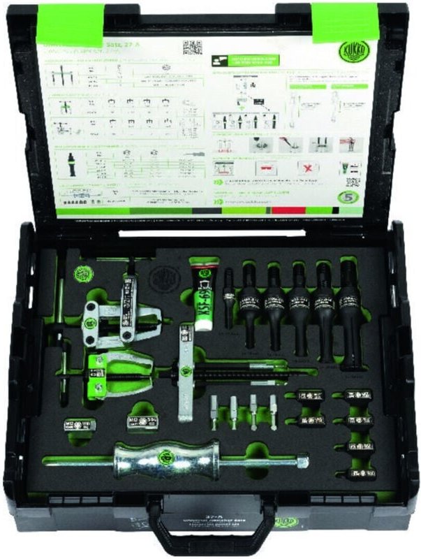 Abzieher-Satz Universal im Systemkoffer 8-48mm Kukko