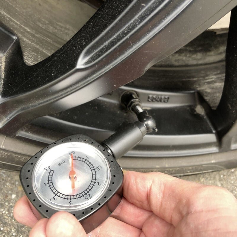 Thumbnail - IWH - 075561 Reifendruckprüfer analog Messbereich Luftdruck 4.5 bar (max.)