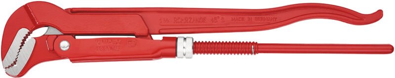 Knipex - 83 30 015 Rohrzange S-Maul rot pulverbeschichtet 420 mm