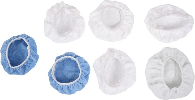 7-Teiliges Auto-Polierpad, Motorhauben-Set, Polierpad-Abdeckung für 220-250 mm (9-10 ) Autolackpflege, Wachsen, Polieren...