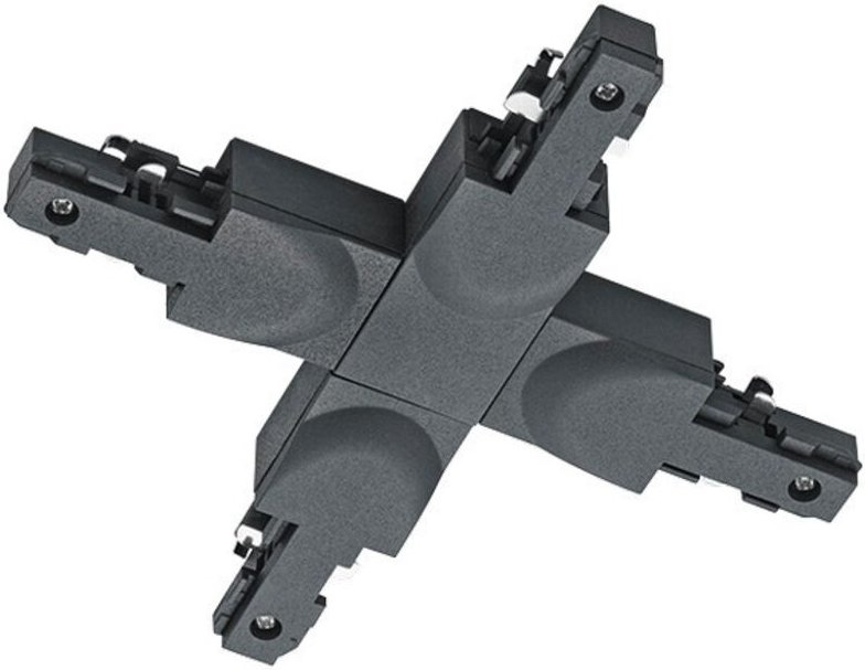 Trio Leuchten X-Verbinder DUOline schwarz matt Verbinder