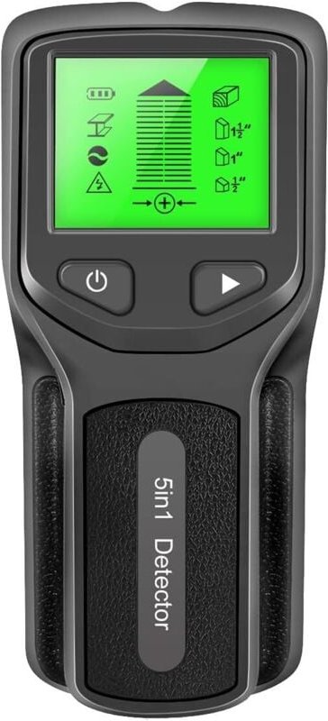 5-in-1-Bolzensucher mit intelligentem Mikroprozessorchip und HD-LCD-Display, Balkensensor-Strahldetektoren für die Mitte...