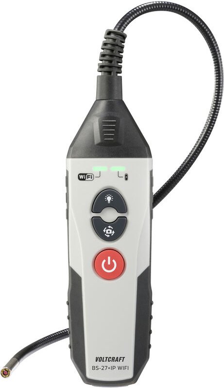 VOLTCRAFT BS-27+IP WIFI Endoskop Sonden-Ø: 5.5 mm Sonden-Länge: 1 m