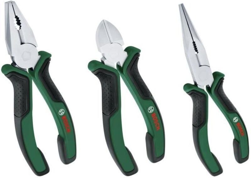 Werkzeug - Zangen-Set, 3-teilig 1600A02C0S - Bosch