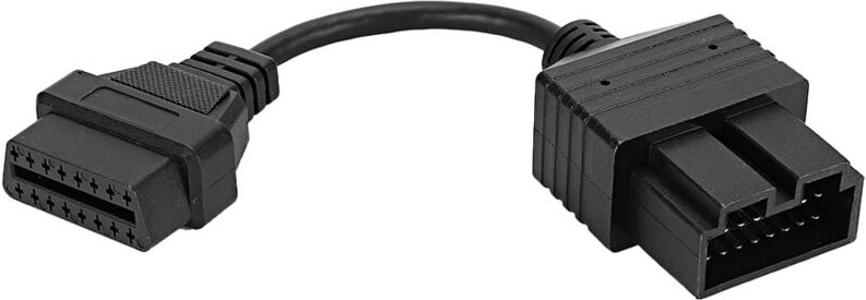 20 Pin auf 16 Pin OBD2 Diagnosekabel Adapterstecker passend für KIA