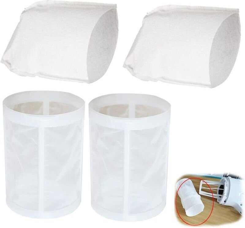2 Stück Vorfilter + Filter für Makita CL100 / 106 / 180 DCL180 Visierzubehör, Vorfilter-Teilenummer 451208-3, Filter-Tei...