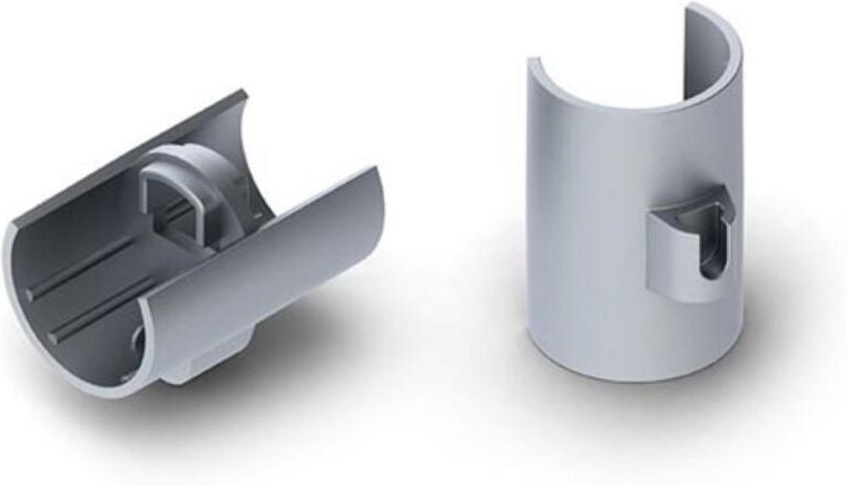 Velleman - lineares verbindungsstück für led-profil 'ALU-45' - aluminium - kompatibel mit reutlinger kabelabhängung - si...