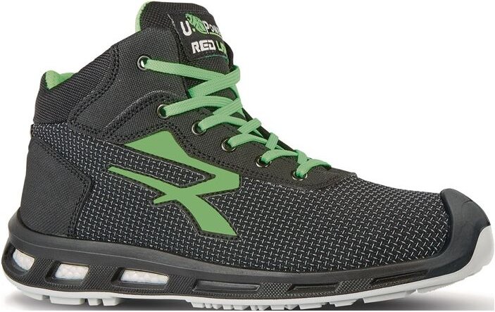 U-power - UPower Sicherheitsstiefel RedLion hard Größe 44 schwarz / grün - RL1035644
