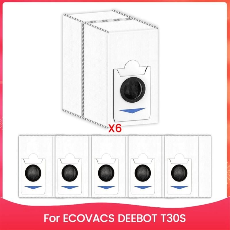T30s Combo Ersatz-Staubbeutel für T30S Combo/ X2 T30S/ ai Staubsauger-Zubehörset