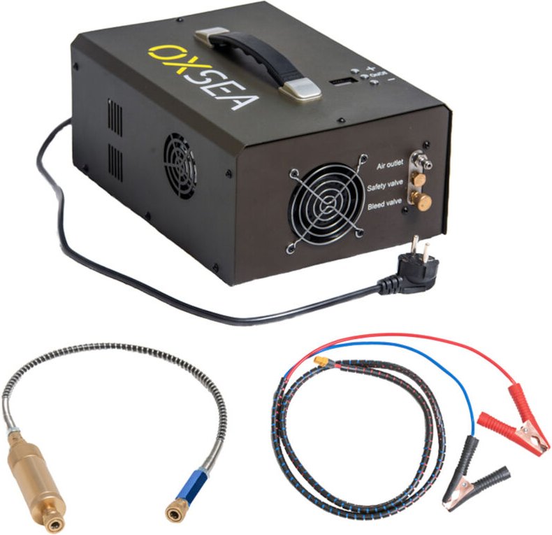 Oxsea - Mini-12-v-kompressor + 220-v-konverter mc12v