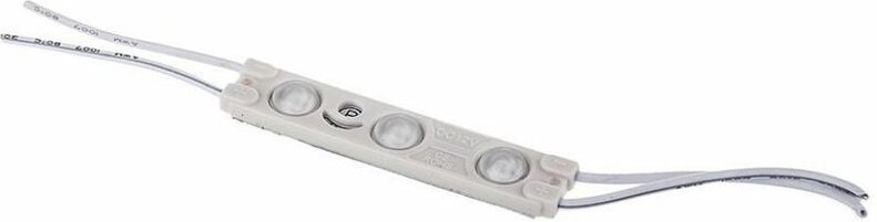 SMD2835 LED-Modul 1W 100LM/W 12V 3 LEDs Rot IP65 Lötdrähte - V-tac