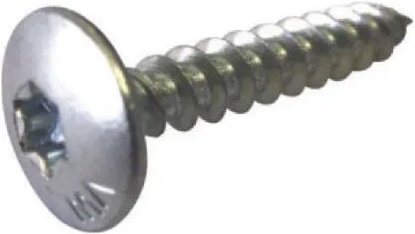 Ing Fixations - Holzgewindeschrauben großer Kopf 6 x 35, Stahl weiß verzinkt, 20 Stück