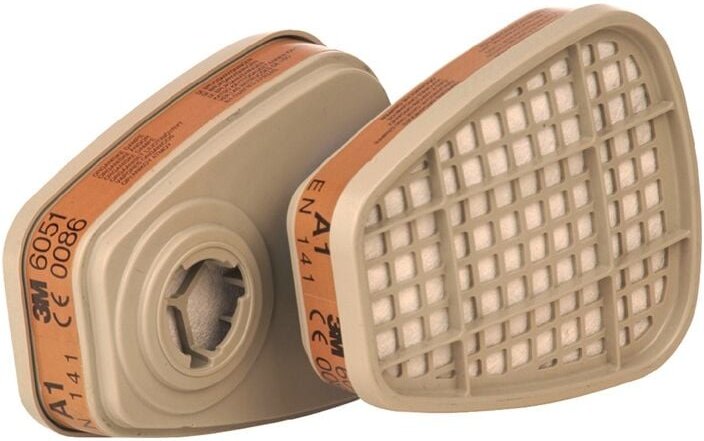 3M - 7000034751 Gasfilter 6051 EN143:2000 A1 passend für Serie 6000