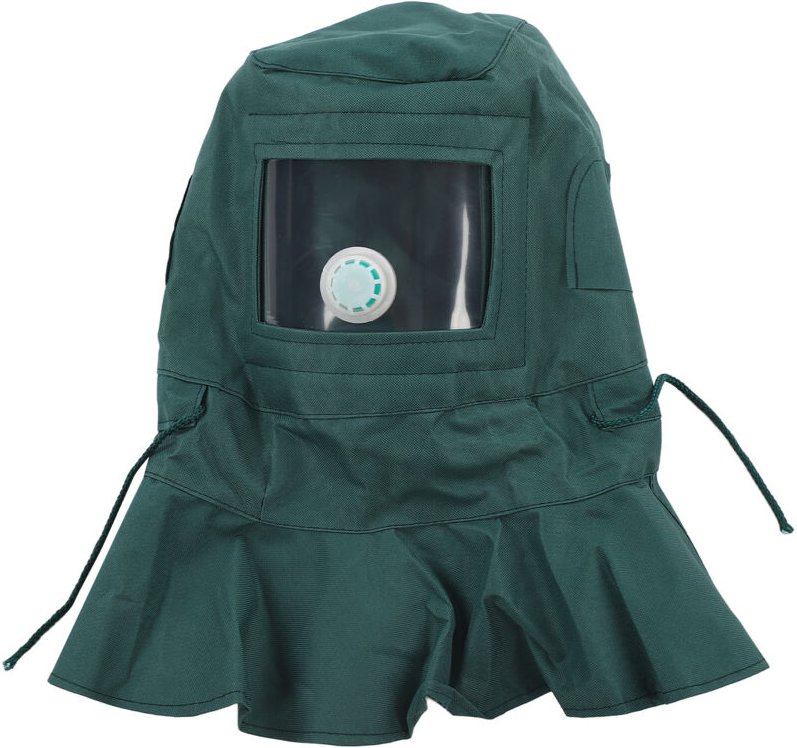 Zoternen - Sandstrahlhaube Schalhaube mit Abdeckung für abrasive Sandstrahlgeräte für die Industrie