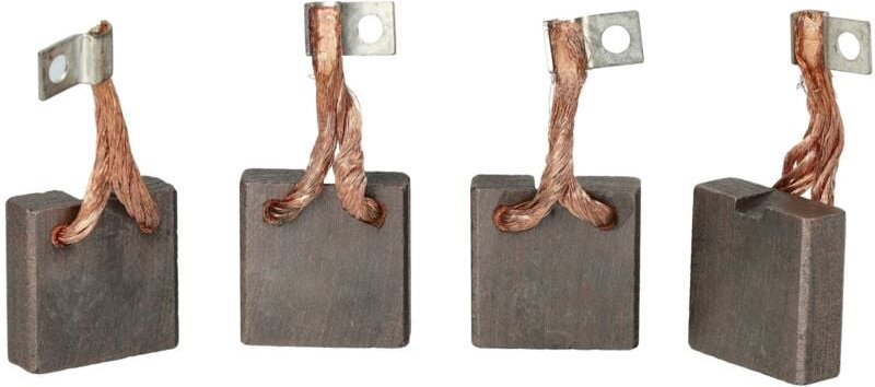 Vhbw - 4x Kohlebürste 25,5 x 25,7 x 8,9 mm Ersatz für Asein 5128, 4587 für Nutzfahrzeug