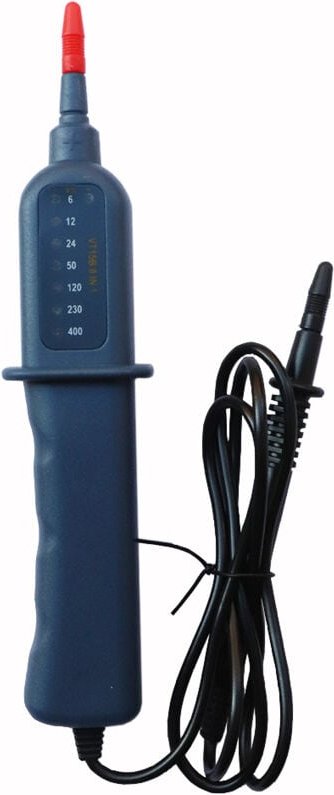 Dolaso - Autobatterietester – 12 Volt – mit LED-Anzeige und Krokodilklemme