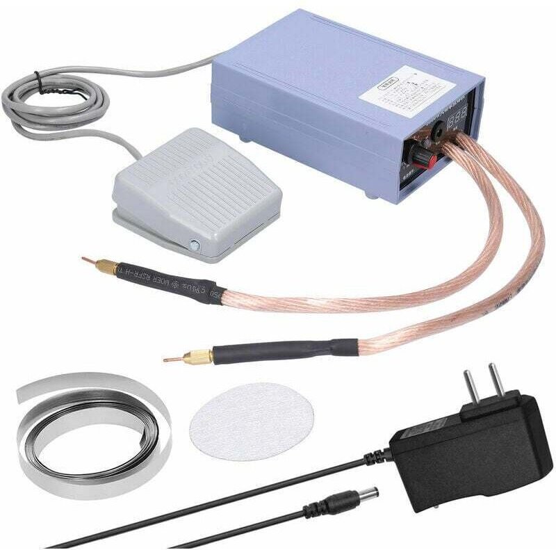 18650 Punktschweißgerät, 5000 w, 6200 mAh, 0–800 a, tragbares, stromverstellbares Punktschweißgerät für 18650-Batterien