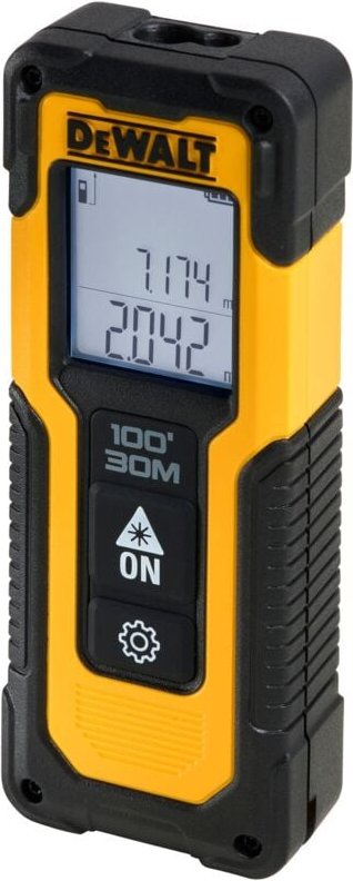 Dewalt - Zubehör - Laser-Distanzmesser, Reichweite 30 m DWHT77100