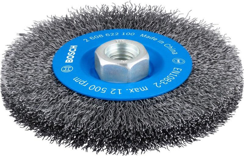 Bosch - Scheibenbürste, gewellt, 115 mm, 0,3 mm, 11000 U/min, M14 2608622100
