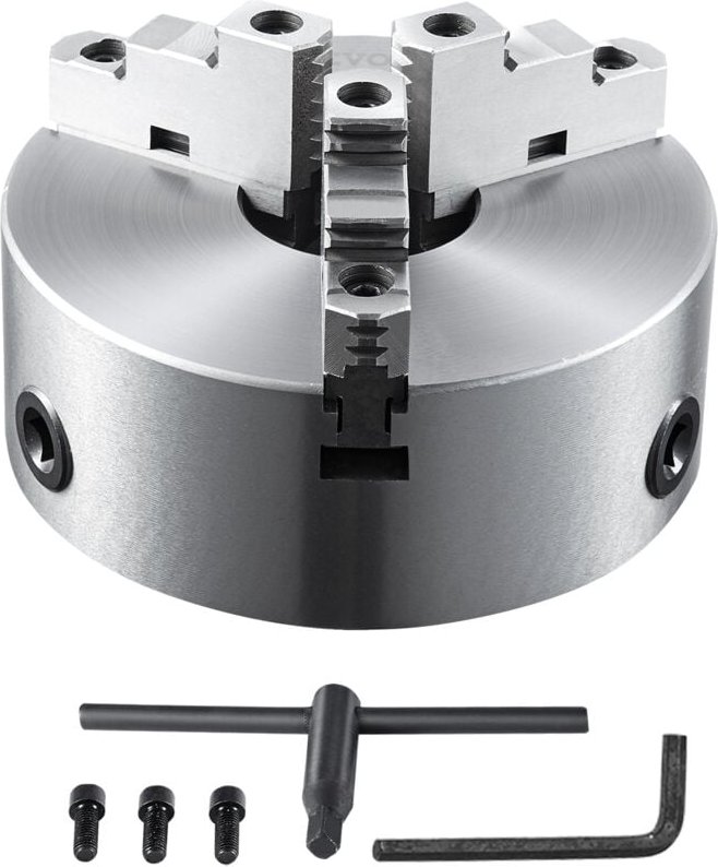 Thumbnail - Mophorn - vevor Drehbankfutter K11-250 250mm Dreibackenfutter HT300-Material 3 Backenfutter Spannbereich 6–250mm 3-Backe...