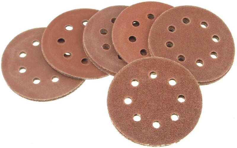 30 Blatt Klett Schleifscheiben 115mm Sortiment