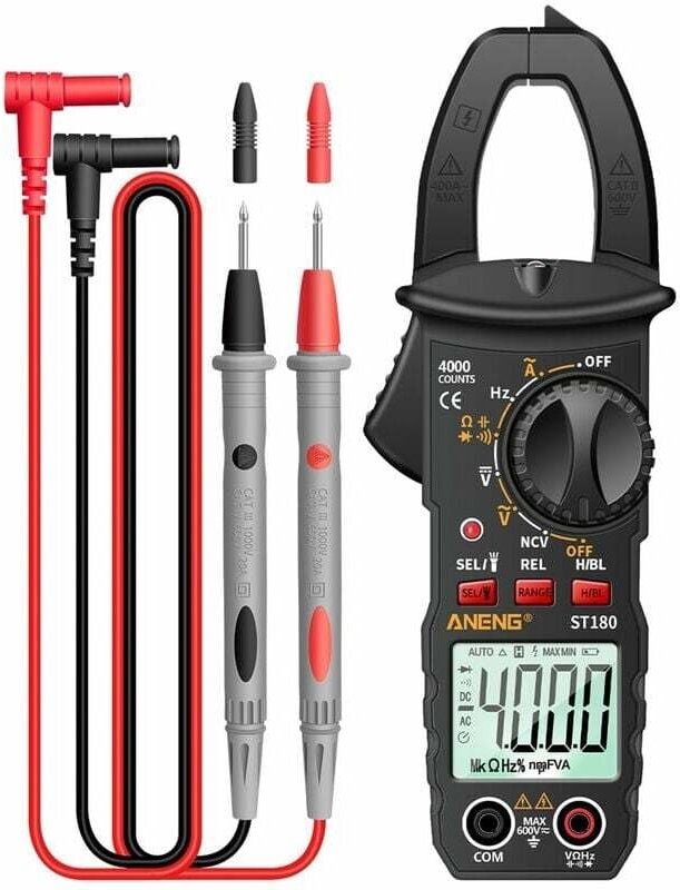 ANENG ST180 4000 Zählt Digital Clamp Meter Multimeter Clamp Multimeter Voltmeter Amperemeter AC DC Spannung Strom Meter ...