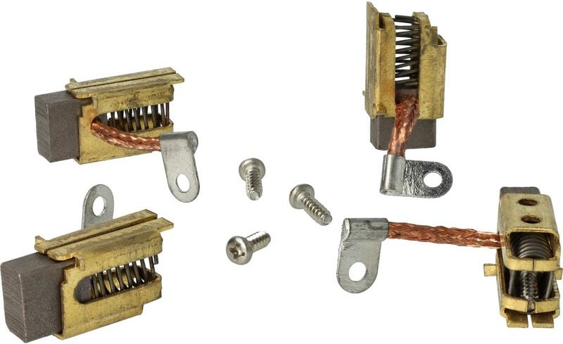 4x Kohlebürste Motorkohle 16,2 x 15,8 x 8,9 mm kompatibel mit Iskra Mahle AMJ5926 - 11.218.140 Motoren für Ladebordwand ...