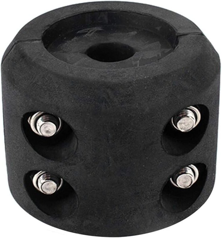 Windenkabelhaken, Windenkabel-Sicherheitshaken, Kabelhaken-Stopper, Gummistopper, Windenleine, Gummikabelschoner, Schrau...