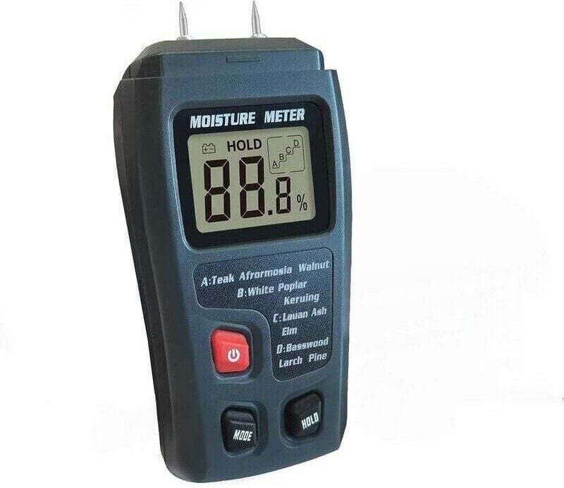 Dolaso - Holzfeuchtemessgerät, Holzfeuchtemessgerät, Brennholzfeuchtemessgerät, Holzfeuchtemessgerät, Nadel-Brennholzfeu...