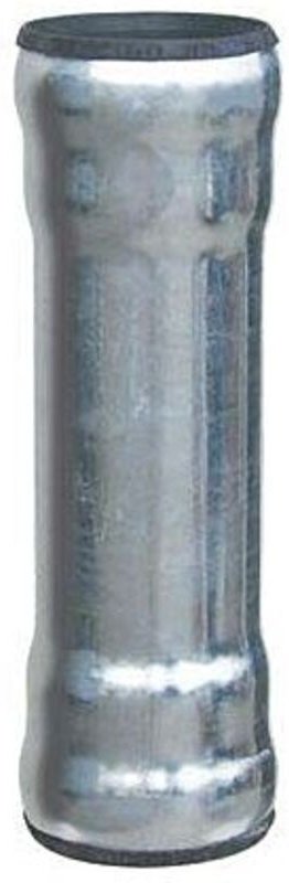 Loro Loro-x Stahlabflussrohr 00130.040X 500mm, DN 40, 2 Muffen, feuerverzinkt, Innenbeschichtung