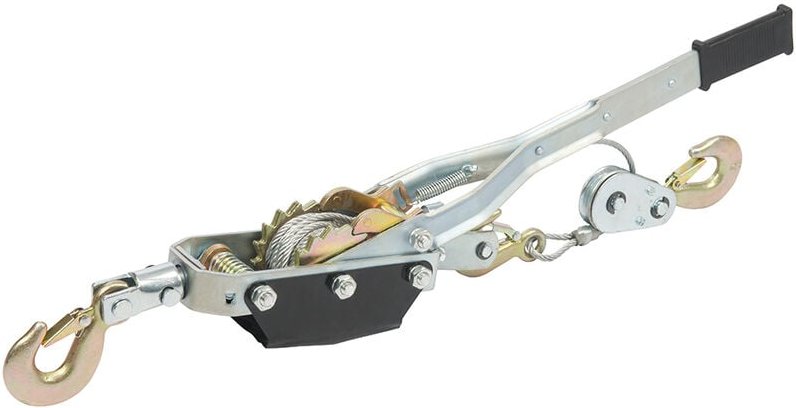 Schwerlast-Greifzug 3.500 kg, 3 m langes Stahlseil