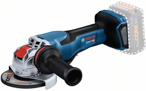Bosch Akku-Winkelschleifer BITURBO GWX 18V-15 P mit X-LOCK Solo in L-BOXX