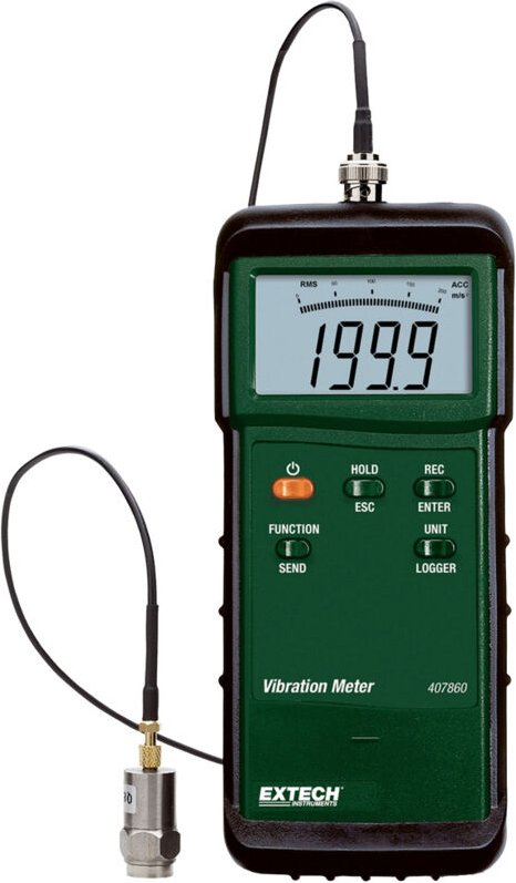 407860 Hochleistungs-Schwingungsmessgerät ±5 % - Extech