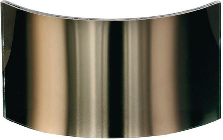 Thumbnail - Jutec Weitwinkelscheibe goldbedampft,f. 40 00 382 040PC 100x220mm