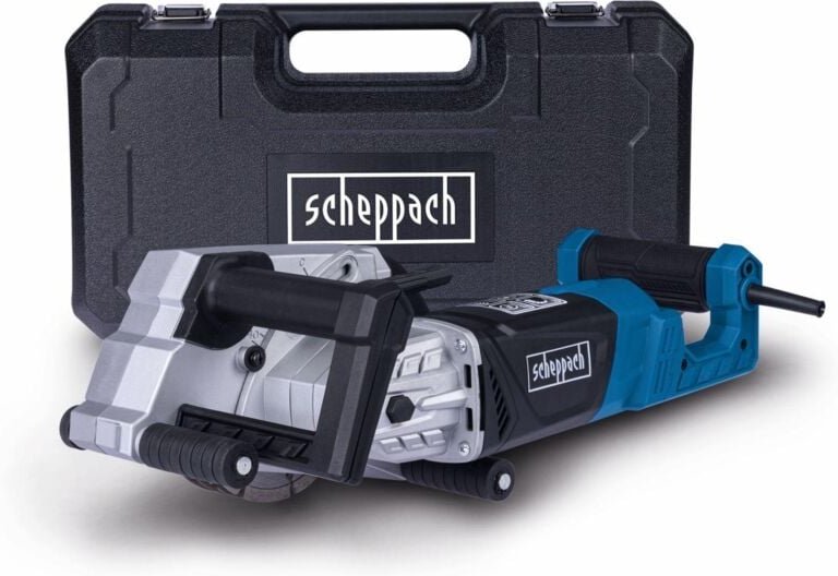 Elektrische Mauernutfrase 2250W 125mm Sanftanlauf Scheppach mnf2250